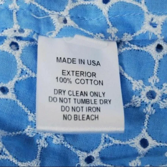 Lisa Marie Fernandez eyelet dress. Size 3=M - Picture 2 of 6